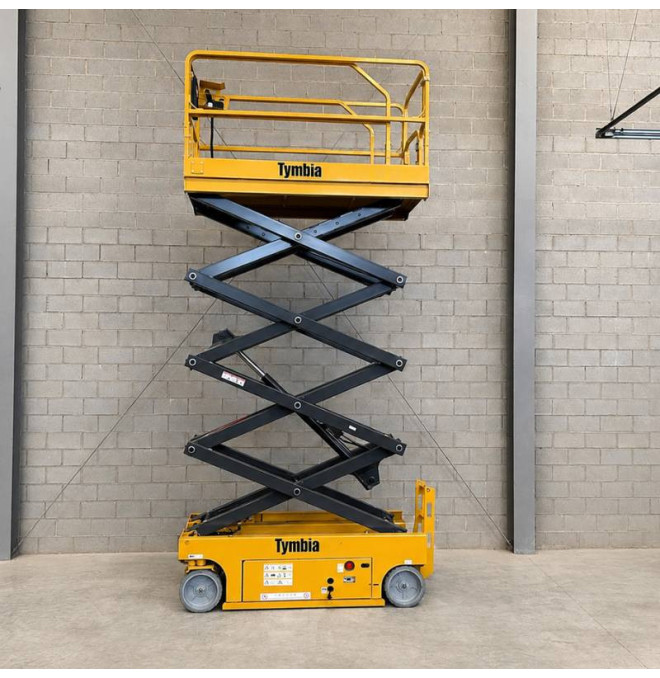 Scissor Lifts-TYMBIA-Lifting platform 10m Work Electric Scissors - 450kg