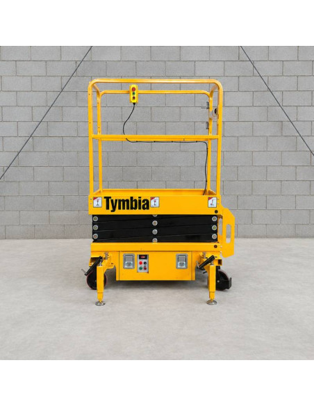Piattaforme a Forbice-TYMBIA-Piattaforma di sollevamento forbice 5.9m-300kg semi elettrico