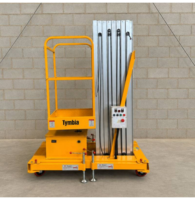 Mobile Work Platforms-TYMBIA-Lifting platform 12M - 125kg battery elevation