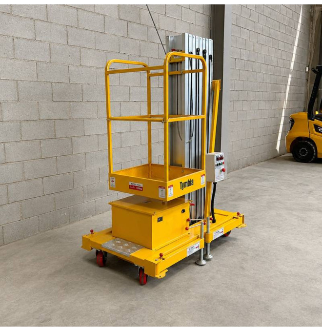 Mobile Work Platforms-TYMBIA-Lifting platform 12M - 125kg battery elevation