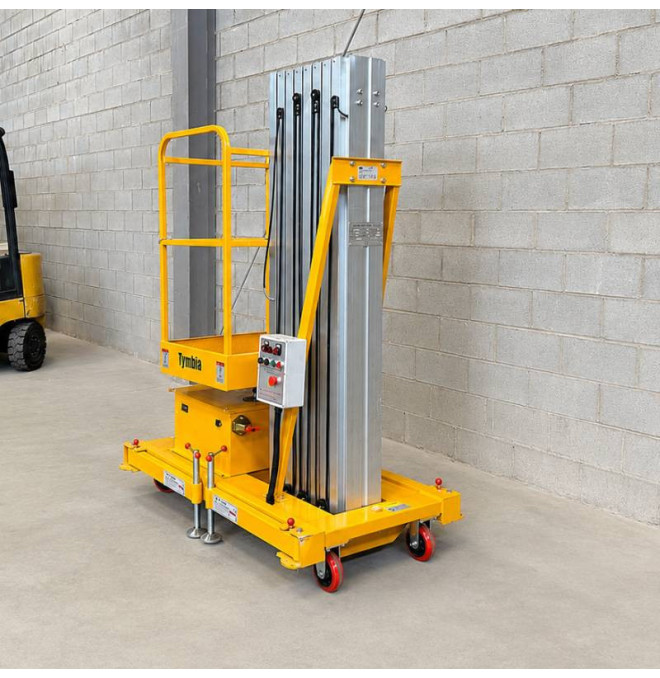 Mobile Work Platforms-TYMBIA-Lifting platform 12M - 125kg battery elevation