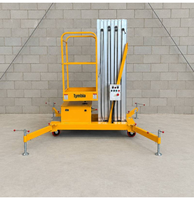 Mobile Work Platforms-TYMBIA-Lifting platform 12M - 125kg battery elevation