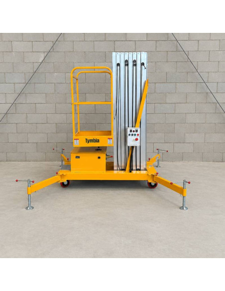 Mobile Work Platforms-TYMBIA-Lifting platform 12M - 125kg battery elevation
