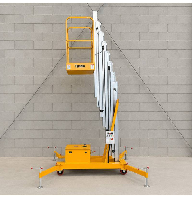 Mobile Work Platforms-TYMBIA-Lifting platform 12M - 125kg battery elevation