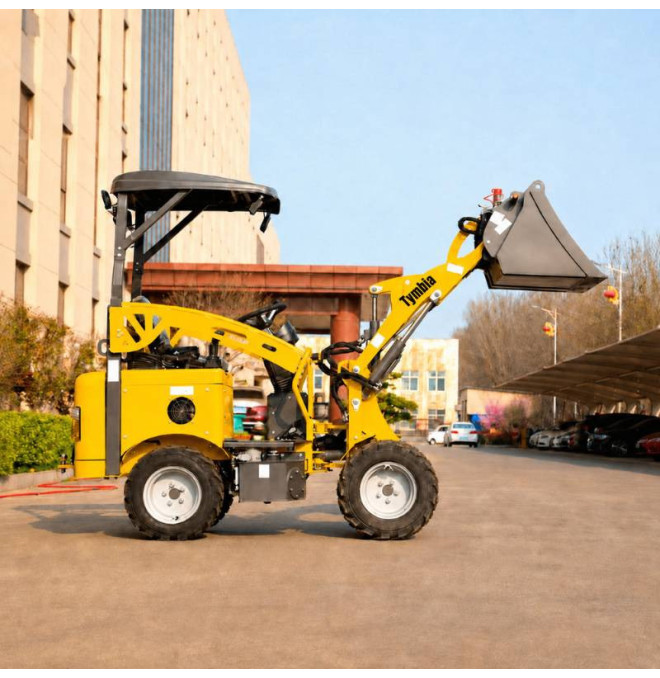 Construcción y Obra: Maquinaria-TYMBIA-Minicargadora TYS140 Gasolina | 400kg carga nominal