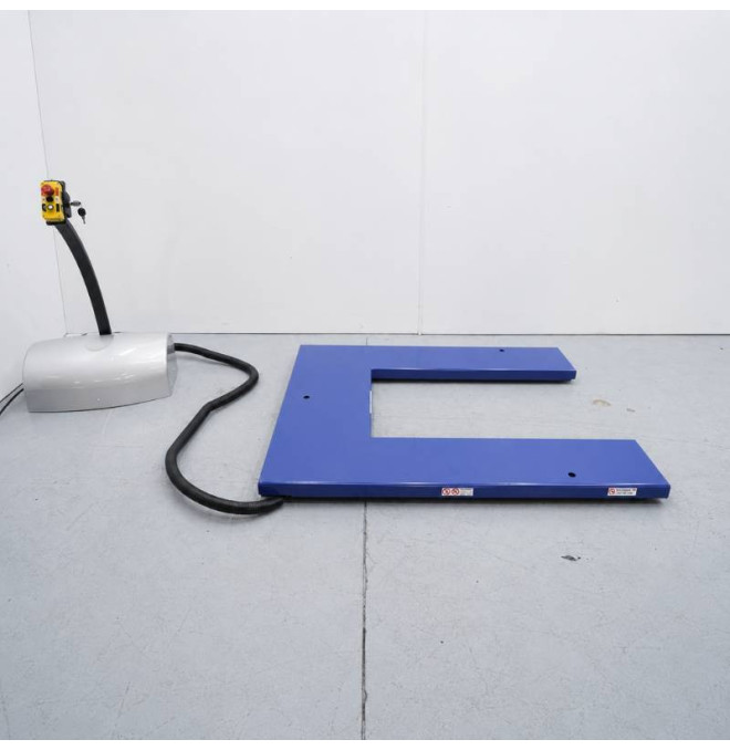Startseite-TYMBIA-Elektrischer Hubtisch 1000kg bis 840mm 1450x1140mm (U-u)