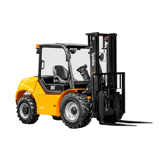 Rough Terrain Forklift Lithium 1500 to 3500kg
