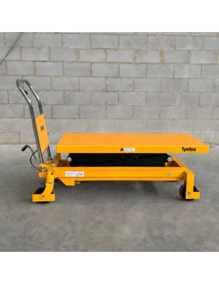 Tavolo elevatore manuale 800 kg a 1500mm