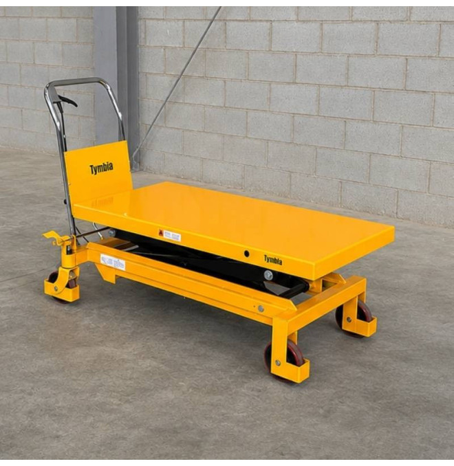 Mesa elevatória manual 800kg a 1500mm