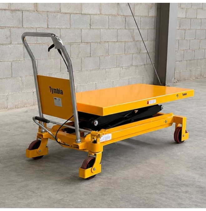 Mesa elevatória manual 800kg a 1500mm