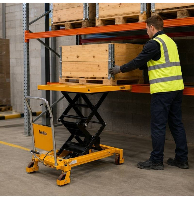 Manueller Hubtisch 800kg bei 1500 mm