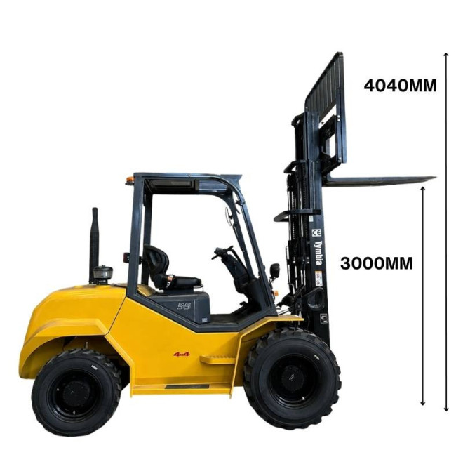 Geländestapler 2500kg 4x4