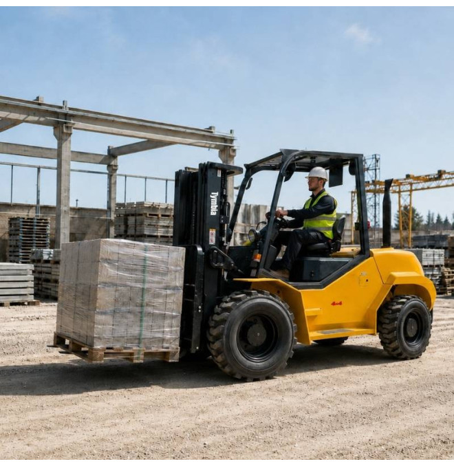 Geländestapler 2500kg 4x4