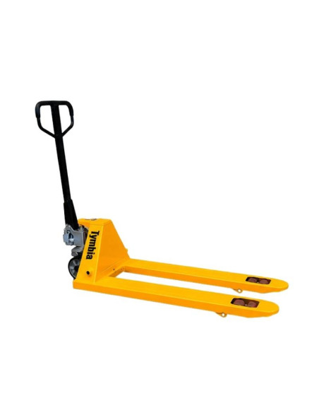 Transpallet manuale 2500 kg e ruote in gomma - carico sicuro