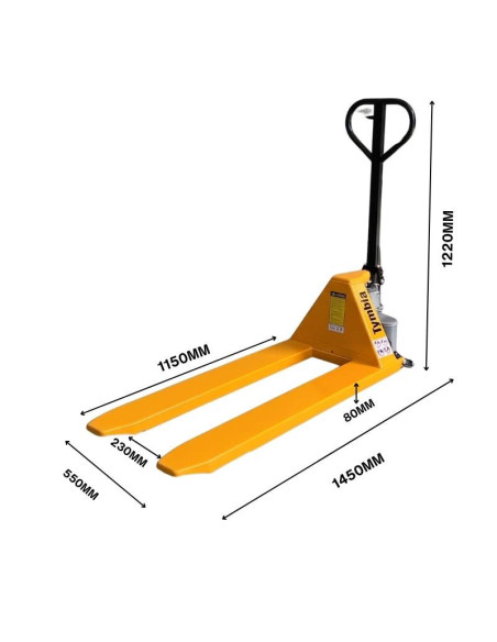 Transpallet a forbice di 1000kg - 850mm