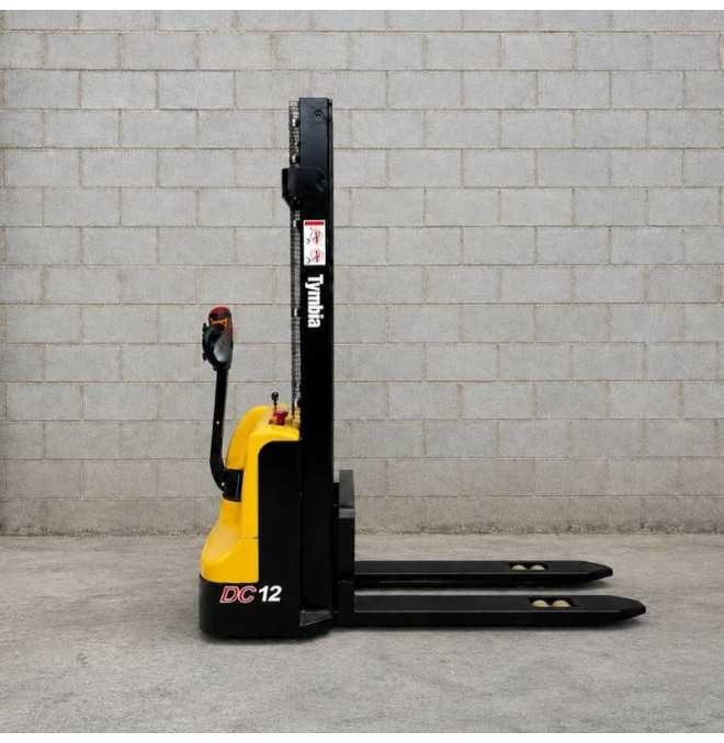 Electric stacker 1200kg at 3000mm - 24V / 100Ah