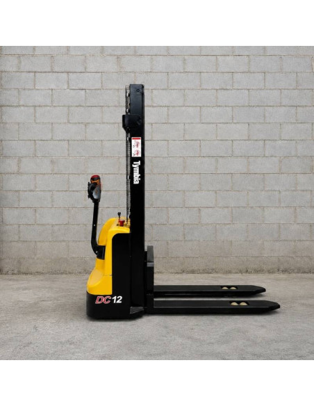 Electric stacker 1200kg at 3000mm - 24V / 100Ah
