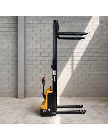 Electric stacker 1200kg at 3000mm - 24V / 100Ah