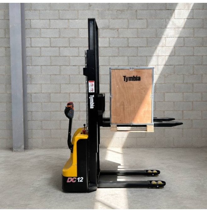 Electric stacker 1200kg at 3000mm - 24V / 100Ah