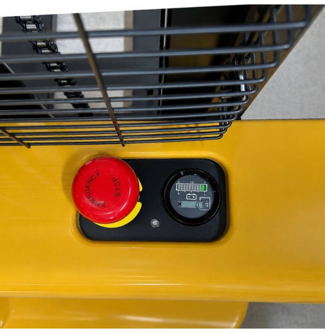 Electric stacker 1200kg at 3000mm - 24V / 100Ah
