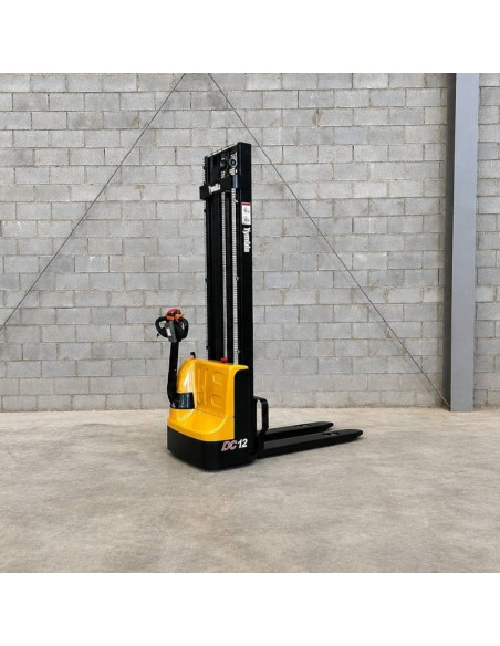 Electric stacker 1200kg at 4000mm - 24V / 100Ah