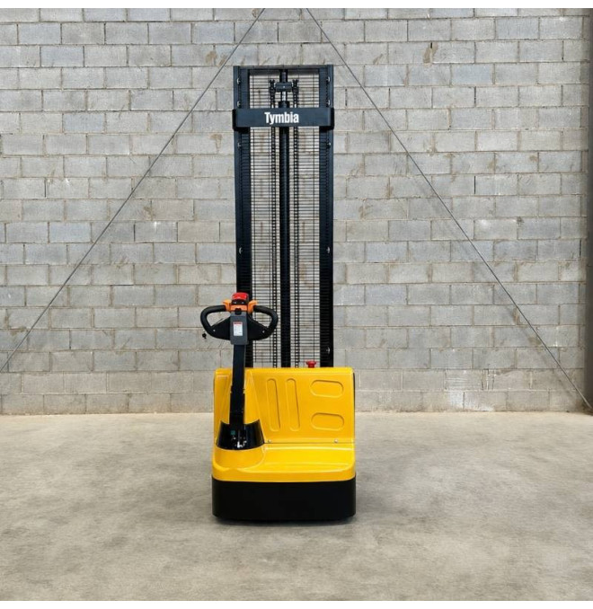 Electric stacker 1200kg at 4000mm - 24V / 100Ah