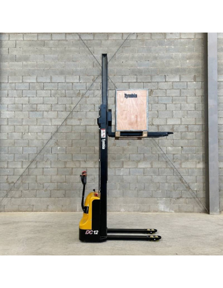 Electric stacker 1200kg at 4000mm - 24V / 100Ah