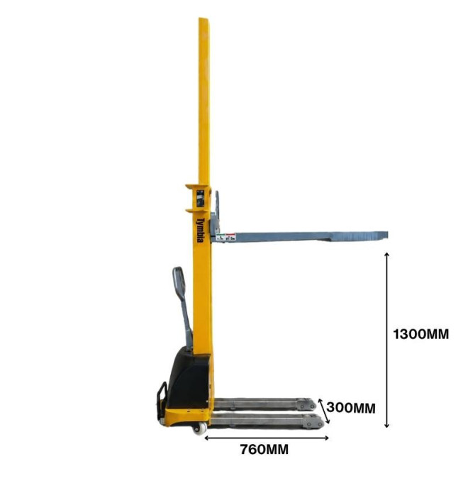 Gerbeur autoporté 1000kg à 1300mm