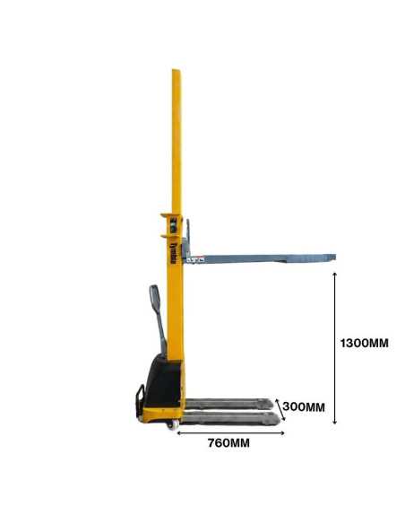 Gerbeur autoporté 1000kg à 1300mm