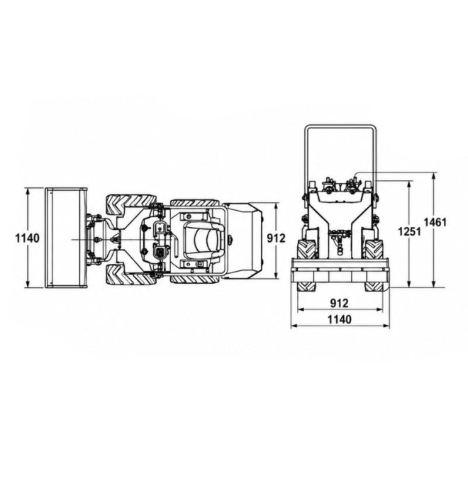 Sink Ty480Z Gasoline | 800kg Elevation | 350kg Nominal load