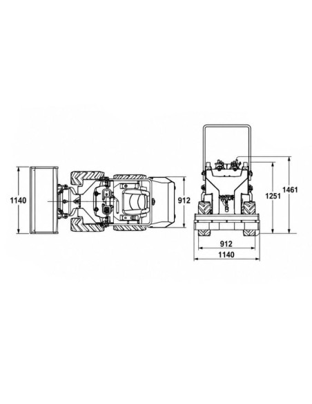 Sink Ty480Z Gasoline | 800kg Elevation | 350kg Nominal load