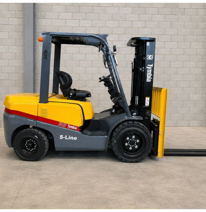 Gabelstapler Diesel 3500kg - Triplex 4500mm Mast - Euro5