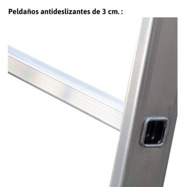 Ladder aluminum 3 sections 7 + 7 + 7 2