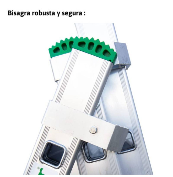 3-section aluminum ladder, 10+10+10