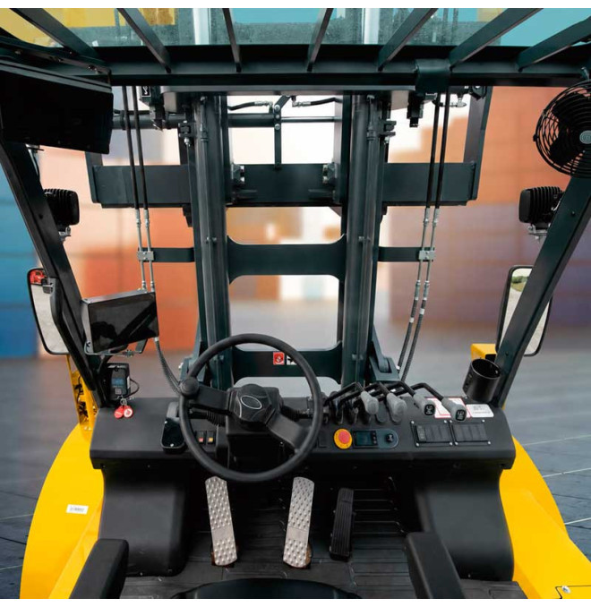 Carrello elevatore Lithium 12ton. G Tipo di peso serie
