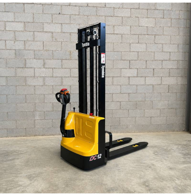 Electric stacker 1200kg at 3500mm Lithium 24V / 60AH