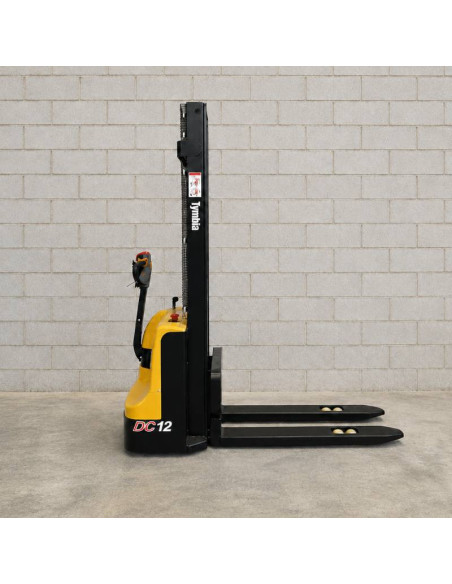 Gerbeur électrique 1200 kg à 3500mm lithium 24v / 60ah