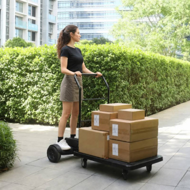 Auto Piattaforma elettrica 200 kg Carico 2