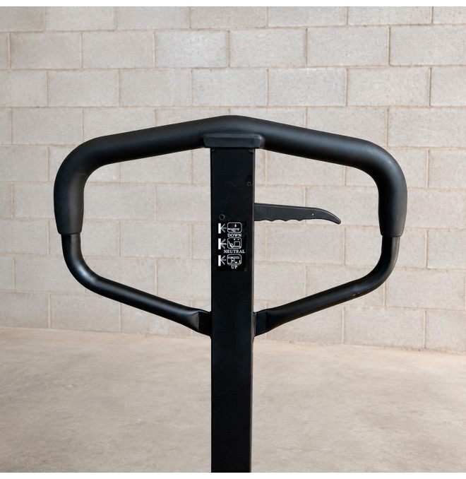 Transpalette manuel de 2500 kg - 1150x550mm - roues de polyuréthane