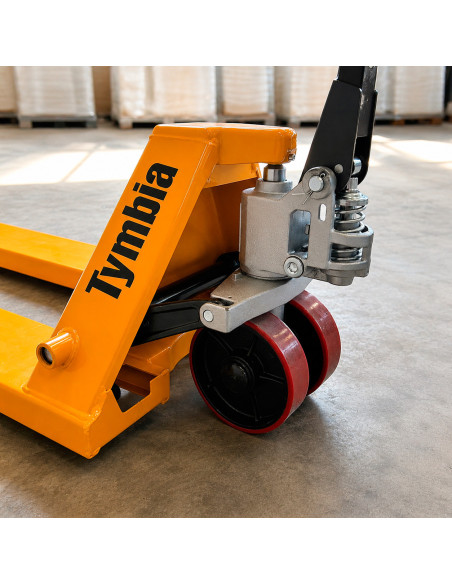 Manual pallet truck of 2500kg - 1150x550mm - polyurethane wheels
