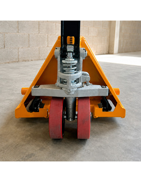 Transpalette manuel de 2500 kg - 1150x550mm - roues de polyuréthane