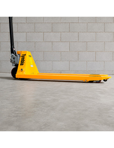 Manual pallet truck of 2500kg - 1150x550mm - polyurethane wheels