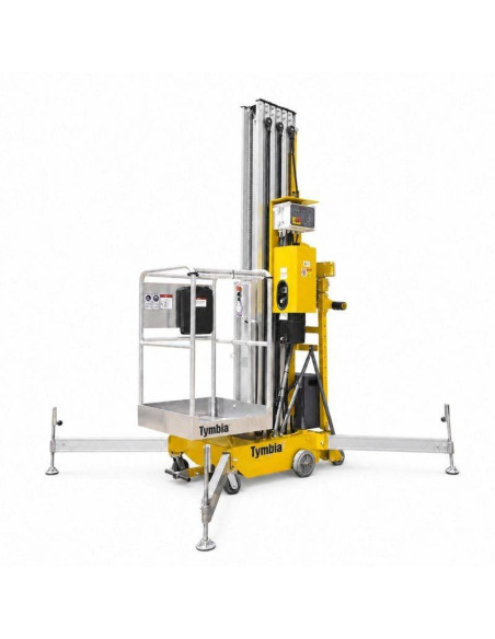 Plataforma Mástil Vertical 14m-120kg a Batería