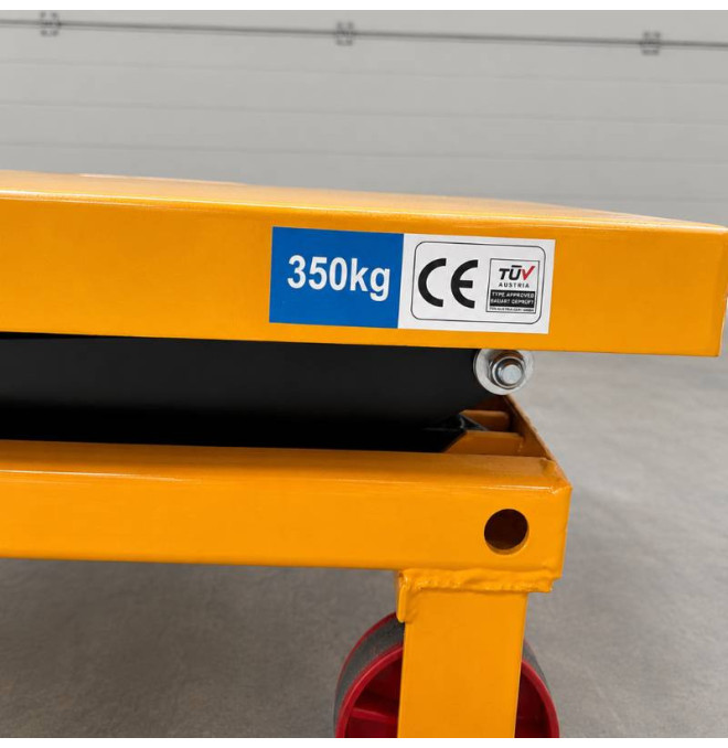 Manueller Hubtisch 350kg bei 1300 mm