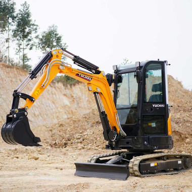 Miniexcavator Yuchai U27 - 3000kg | TYMBIA 2
