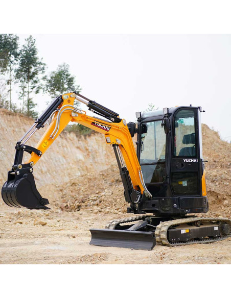 Miniexcavator Yuchai U27 - 3000kg