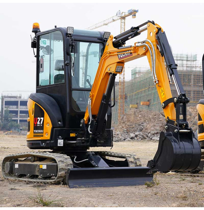 Miniexcavator Yuchai U27 - 3000kg