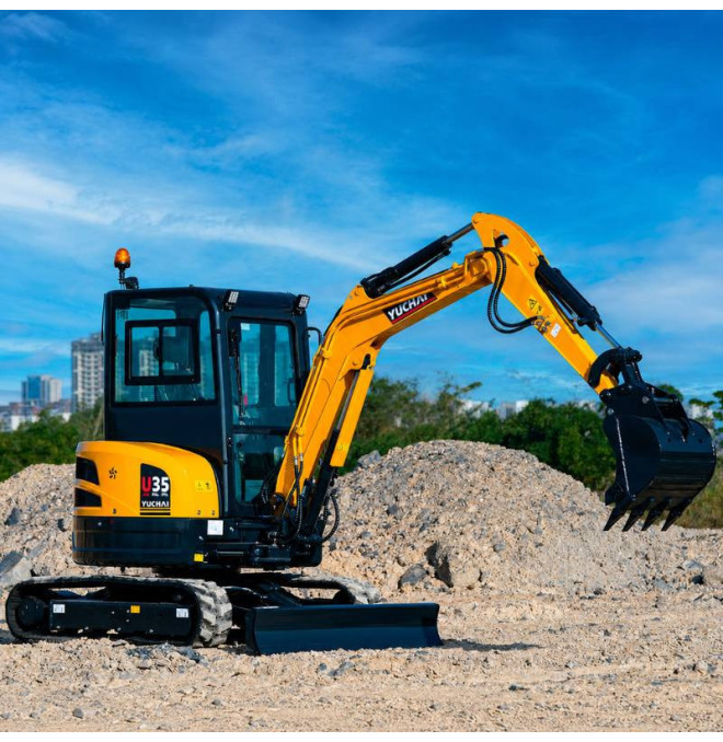 Miniexcavator Yuchai U35 - 4000kg