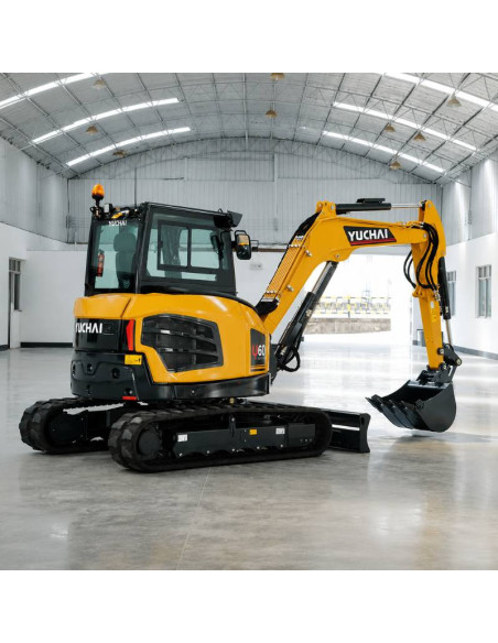 Miniexcavator Yuchai U60 - 6000kg
