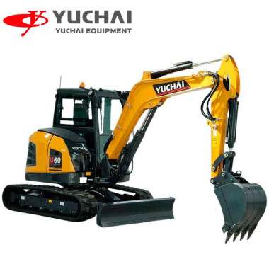 Miniexcavator Yuchai U60 - 6000kg